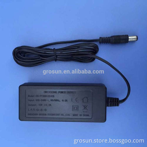 6V 2.5A China Factory AC to DC Adapter for CCTV, Set Top Box